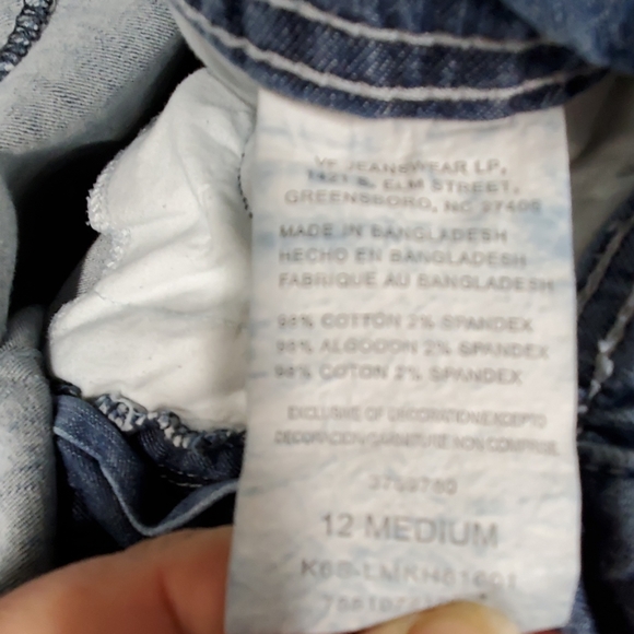 Lee lower on waist shorts 12 - Picture 7 of 7